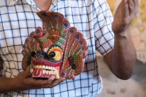 traditional mask sri lanka voyages